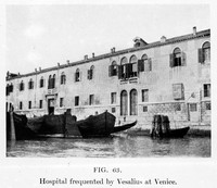 view M0000918: Hospital in Venice, frequented by Andreas Vesalius (1514-1564)