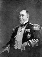 view M0000956: Portrait of Admiral Sir Albert Hastings Markham (1841-1918)