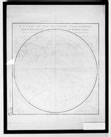 view M0000970: "Chart of the Southern Hemisphere shewing the Tracks of some of the most distinguished Navigators"