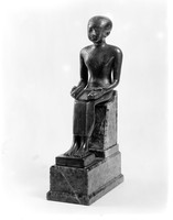 view M0001089: Statue of Imhotep