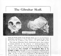 view M0001120: Gibralter Skull discovered in 1848