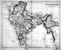 view M0001254: Map of the "Indian Empire"