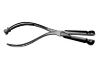 view M0001488: Obstetrical forceps, type designed by Heinrich Erpenbeck in 1834