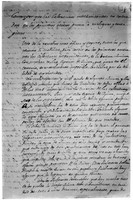 view M0001425: Reproduction of page 1 of a handwritten manuscript of "Causas por que las Calenturas intermitentes no cortandose en los primeros accessos pasan à malignas y contagiosas" by Hipólito Ruiz López