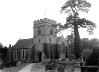 view M0001279: Photograph of the church of St. Mary's, Bromfield, Shropshire