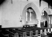 view M0001283: Photograph of the interior of St. Mary's Church, Bromfield, Shropshire, showing the tablet in memory of Henry Hill Hickman (1800-1830)