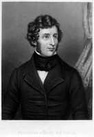 view M0001308: Reproduction of a portrait of Friedrich Wöhler (1800-1882), German chemist. Original stipple engraving by Conrad Cook (active 1840) after Conrad L'Allemand (1809-1880)