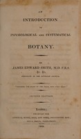 view An introduction to physiological and systematical botany / By James Edward Smith.