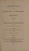 view An introduction to physiological and systematical botany / By James Edward Smith.