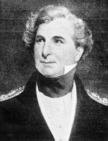 view M0002310: Reproduction of a portrait of Sir James Clark Ross (1800-1862) F.R.S., British Royal Navy officer and polar explorer