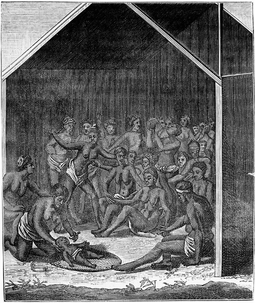 M0001889: Book illustration relating to childbirth