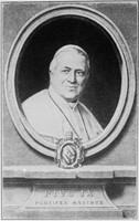 view M0002775EB: Portrait of Pope Pius IX (1792-1878)