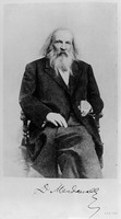 view M0002600: Portrait of Dmitri Mendeleev (1834-1907)