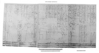 view M0002688: Carved wall depicting Khnum moulding the bodies of Hatshepsu and her double