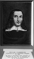 view M0002654: Portrait of William Chamberlen (1619-1689).