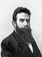 view M0002362: Portrait of Wilhelm Röntgen (1845-1923)  /  M0002363: Portrait of Elie Metchnikoff (1845-1916)