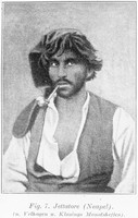 view M0002774: Nepalese man described as a "Jettatore"