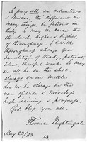 view M0002409: Letter from Florence Nightingale to the Probationer Nurses at St. Thomas' Hospital, 1883