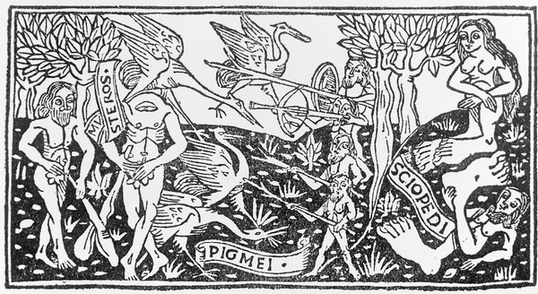 M0003383: Illustration of mythical monsters of Southeast Asia
