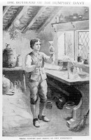 view M0003356: Young Humphry Davy making his first experiments