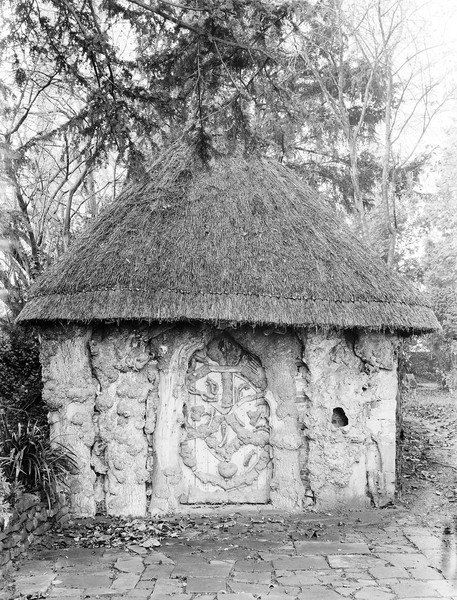 M0003265: Front view of Temple of Vaccination at Berkley, Gloucester.