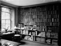 view M0003078: Interior of Charles Darwin's study, Down House