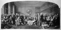 view M0002853: "The distinguished men of science of Great Britain living in the years 1807-8 assembled in the library of the Royal Institution"