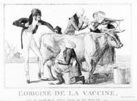 view M0002842: "L'Origine de la Vaccine" / M0002842EB: "La Vaccine"