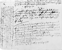 view M0003170:  Manuscript page from the papers of Mathurin Fournier, Maitre-Chirurgien of Perigueux.