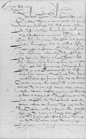 view M0003172:  Manuscript page from the papers of Mathurin Fournier, Maitre-Chirurgien of Perigueux.