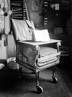 view M0003080: Charles Darwin's chair, Down House