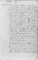 view M0003171:  Manuscript page from the papers of Mathurin Fournier, Maitre-Chirurgien of Perigueux.