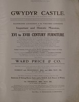 view Sales catalogue: Ward, Price & Co