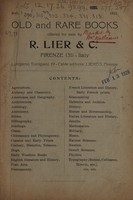 view Sales catalogue: R Lier & Co