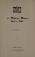 view Malayan Medical Service List