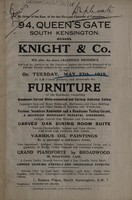 view Sales catalogue:Knight & Co