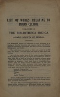 view The Asiatic Society of Bengal