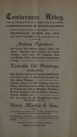 view Sales catalogue: Henry Manley & Sons