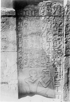 view M0003451: Wall carving, Temple of Sakkara