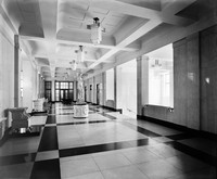 view M0003937: Wellcome Research Institute, entrance hall, c.1932