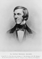 view M0003485: Portrait of Dr Oliver Wendell Holmes (1809-1894)