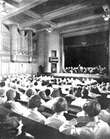 view M0003531: Concert hall at Bournville Works