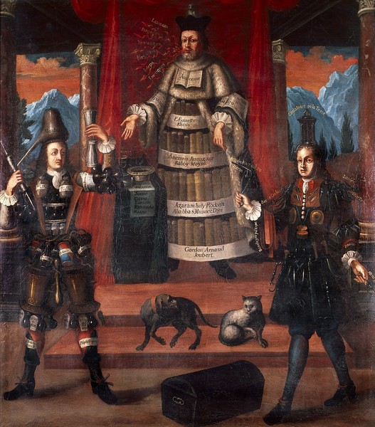M0003576: Personifications of medicine, pharmacy and surgery