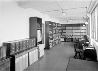 view M0004532: Photographic library at Wellcome Historical Medical Museum, Euston Road, c.1936