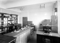 view M0004530: Accession department at Wellcome Historical Medical Museum, Euston Road