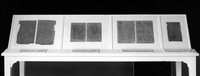 view M0004276: Display case of Maimonides manuscripts, 1935