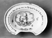 view M0005634: A barber's dish or bleeding bowl