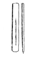 view M0005564: Illustration of a fire stick from New Zealand