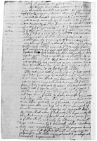 view M0005146: Richard Lower's blood transfusion experiment, page from an account of 1666