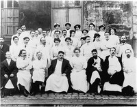 view M0005197: Reunion of neurologists at the Salpetriere hospital, Paris